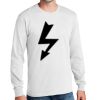 1-DAY NO MINIMUM Unisex Long Sleeve Crewneck T-Shirt Thumbnail