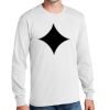 1-DAY NO MINIMUM Unisex Long Sleeve Crewneck T-Shirt Thumbnail