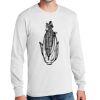 1-DAY NO MINIMUM Unisex Long Sleeve Crewneck T-Shirt Thumbnail