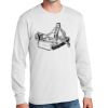 1-DAY NO MINIMUM Unisex Long Sleeve Crewneck T-Shirt Thumbnail