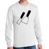 1-DAY NO MINIMUM Unisex Long Sleeve Crewneck T-Shirt Thumbnail