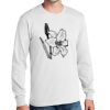 1-DAY NO MINIMUM Unisex Long Sleeve Crewneck T-Shirt Thumbnail