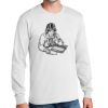 1-DAY NO MINIMUM Unisex Long Sleeve Crewneck T-Shirt Thumbnail