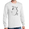 1-DAY NO MINIMUM Unisex Long Sleeve Crewneck T-Shirt Thumbnail