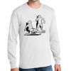 1-DAY NO MINIMUM Unisex Long Sleeve Crewneck T-Shirt Thumbnail