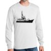 1-DAY NO MINIMUM Unisex Long Sleeve Crewneck T-Shirt Thumbnail