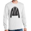 1-DAY NO MINIMUM Unisex Long Sleeve Crewneck T-Shirt Thumbnail