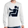 1-DAY NO MINIMUM Unisex Long Sleeve Crewneck T-Shirt Thumbnail