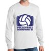 1-DAY NO MINIMUM Unisex Long Sleeve Crewneck T-Shirt Thumbnail