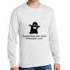 1-DAY NO MINIMUM Unisex Long Sleeve Crewneck T-Shirt Thumbnail