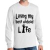 1-DAY NO MINIMUM Unisex Long Sleeve Crewneck T-Shirt Thumbnail