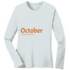 1-Hr Rush Ladies Long Sleeve T-Shirt Thumbnail